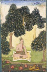 Yogi sous un arbre
