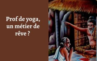prof de yoga