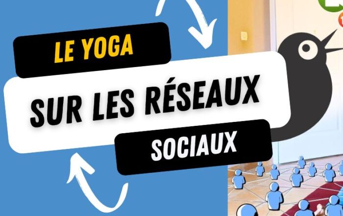 vidéo yoga réseaux sociaux
