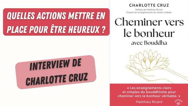 cheminer vers le bonheur avec Bouddha